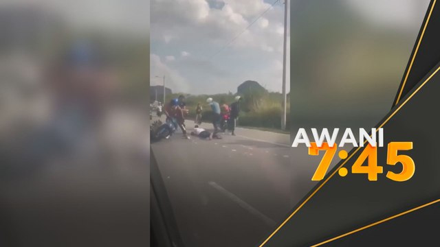 Tiga lelaki ditahan polis, video tular gaduh guna rotan