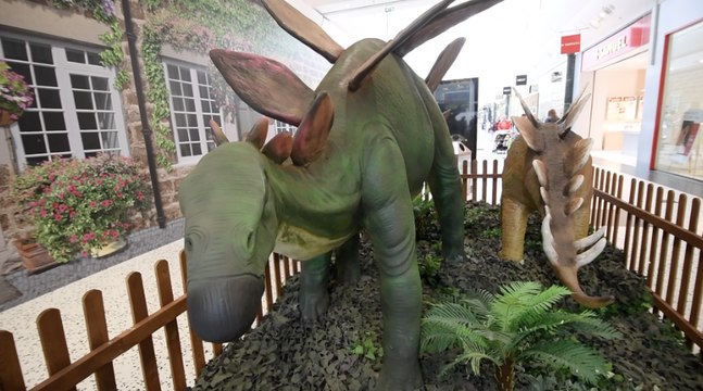 Dino trail at White Rose Shopping Centre