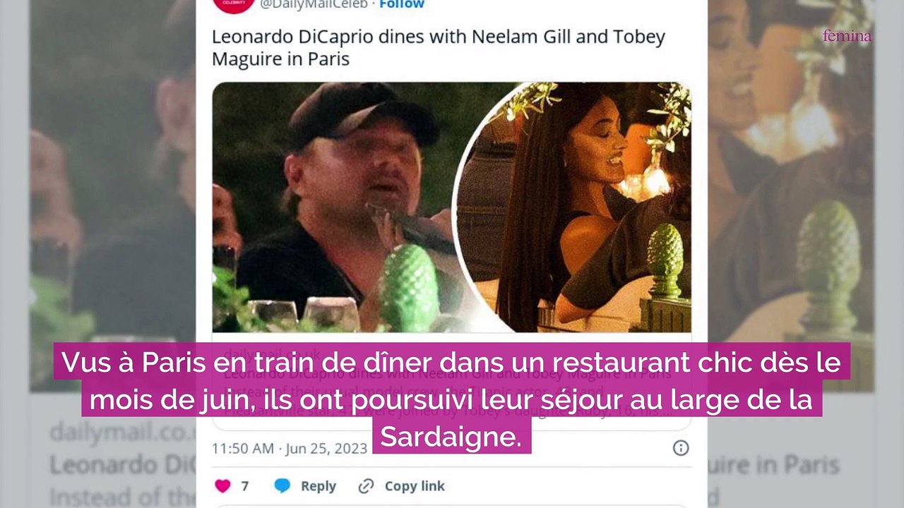 Leonardo DiCaprio, 48 ans, en couple avec un mannequin né en 1995 ? Ces photos sur un yacht sèment le trouble