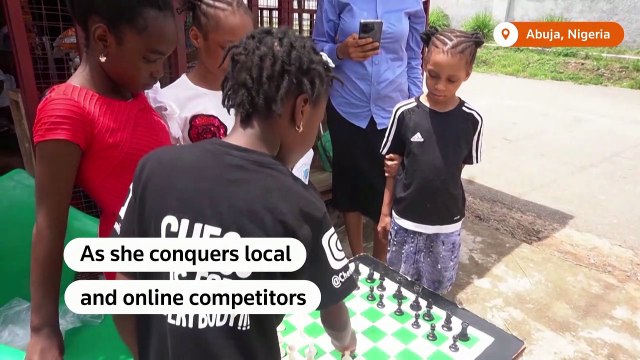 Nigerian chess prodigy uses game as tool for change
