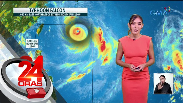 Posibleng lumabas ng PAR ang Bagyong Falcon bukas ng hapon o gabi; patuloy namang magpapa-ulan ang habagat sa ilang lugar sa bansa — PAGASA | 24 Oras
