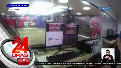 24 suspek sa ilegal na operasyon ng 'e-sabong', arestado; halos 700 panabong na manok, kinumpiska | 24 Oras