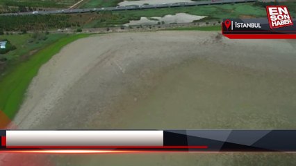Büyükçekmece Gölü'nde su seviyesi yüzde 18'e geriledi