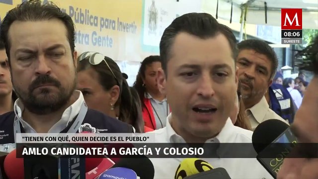 AMLO asegura que Luis Donaldo Colosio y Samuel García pueden contender en 2024