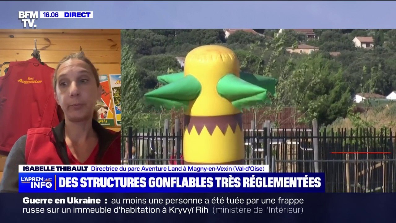 Mort dans une structure gonflable dans le Var: une directrice de parc aventure pour enfants explique les normes qu'elle doit respecter