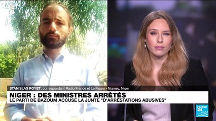 Niger : des ministres arrêtés, le parti de Bazoum accuse la junte d'arrestations "abusives"