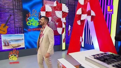 Papá de Ale Fuller lanza piropo a Katia Palma en el Gran Chef Famosos.
