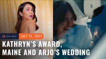 Kathryn Bernardo at the Seoul International Drama Awards, Maine Mendoza and Arjo Atayde wed