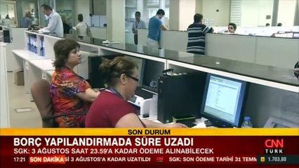 SGK duyurdu: Borç yapılandırmada son ödeme süresi uzatıldı