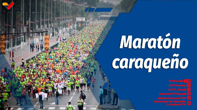 Deportes VTV | Corredores se hicieron presente en la Media Maratón 21K Simón Bolívar