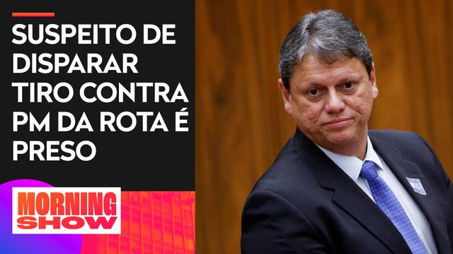 Tarcísio de Freitas detalha ação para prender “sniper do tráfico”