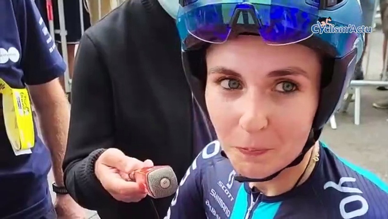 Tour de France Femmes 2023 - Juliette Labous : "J'ai fait un bon Tour mais je serais contente que ça dure deux semaines"