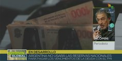 Argentina rechaza políticas antiperonistas del Fondo Monetario Internacional