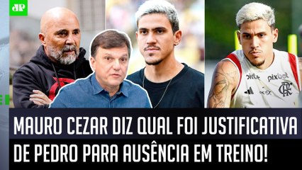 EXCLUSIVO! Mauro Cezar: "a JUSTIFICATIVA que o Pedro DEU ao Flamengo pela AUSÊNCIA no treino foi..."