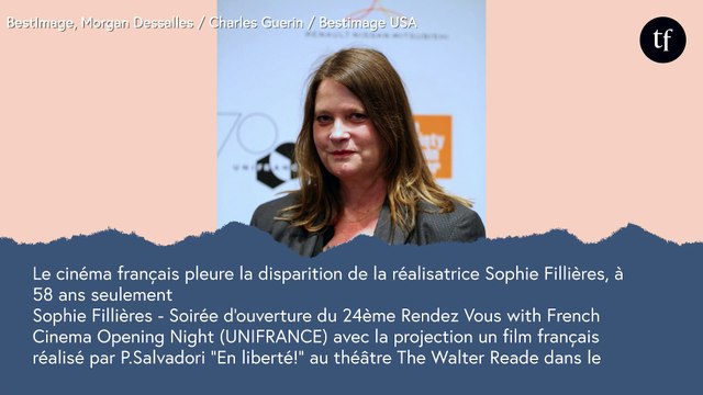 Unique , mélancolique : cinéphiles et célébrités pleurent la disparition de la réalisatrice Sophie Fillières, à 58 ans