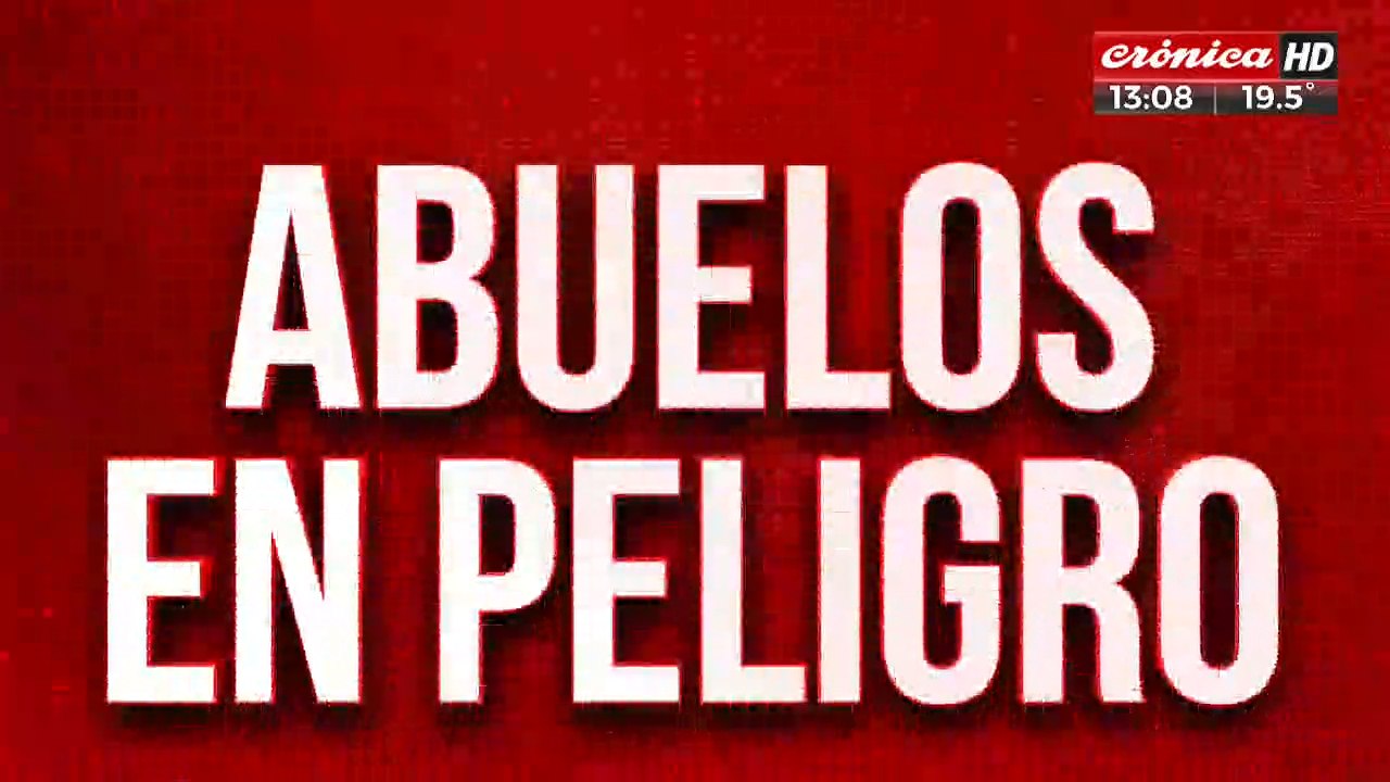 Abuelos en peligro: hay 40 ataques a jubilados por día