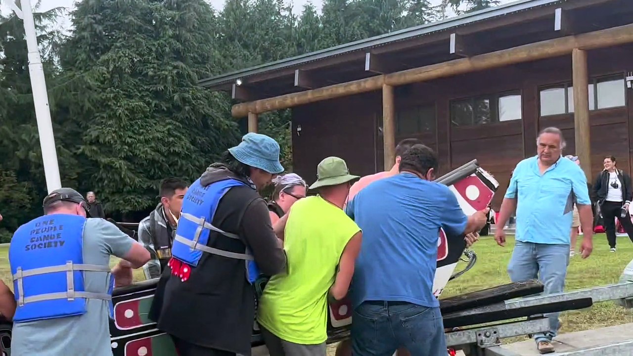 Canoe Family. - Canoe Journey.  (2023)