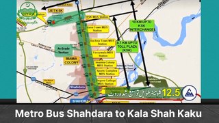Metro Bus Kala Shah Kaku|Shahdara Metro Bus Station|Metro Bus Extension|Shahdara Flyover Project