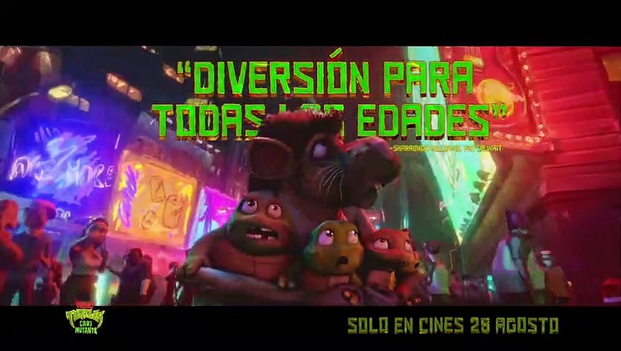 Tortugas Ninja Caos Mutante Tráiler FINAL (NINJA TURTLES)