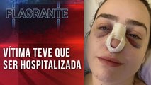Mulher é agredida com socos e cabeçada por desconhecido em São Caetano do Sul I FLAGRANTE JP