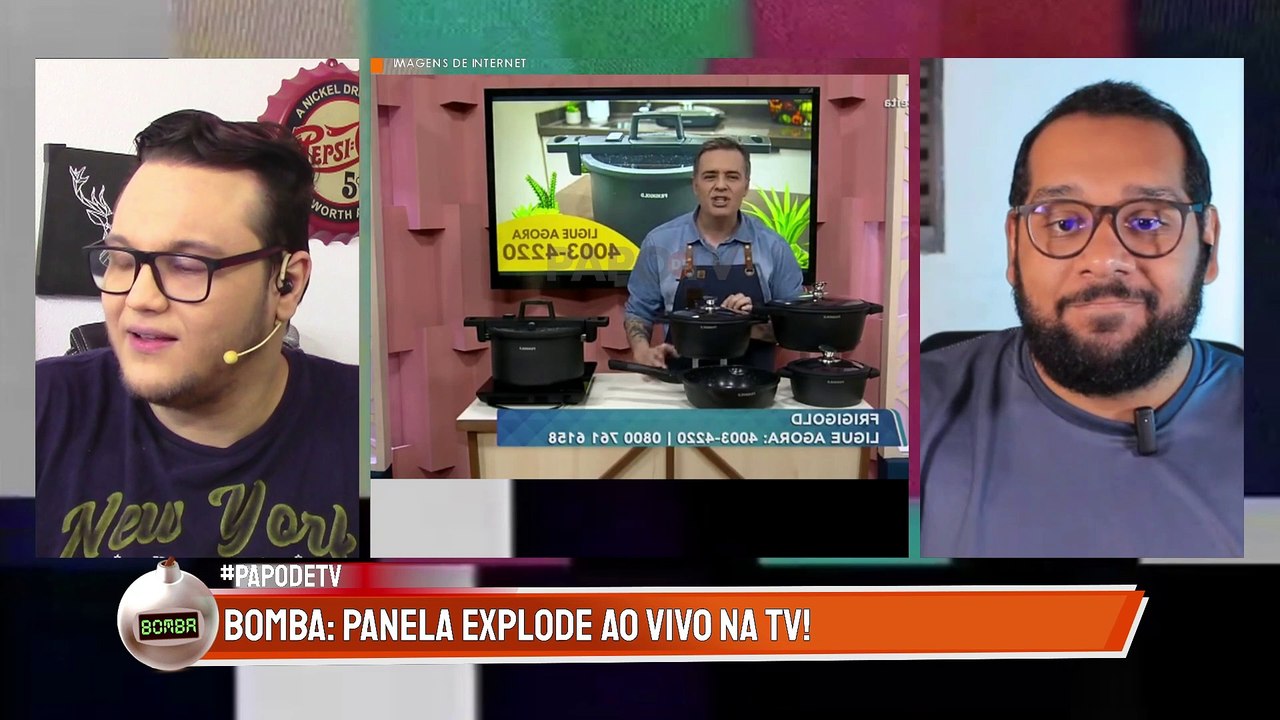 Panela de pressão EXPLODE e gera DESESPERO!