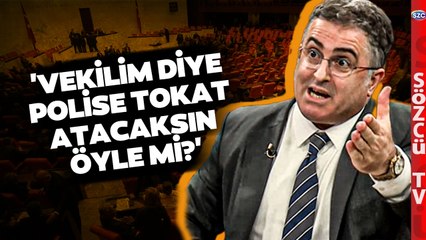 Ersan Şen Canlı Yayında Çileden Çıktı! 'Polise Tokat Atamazsın'