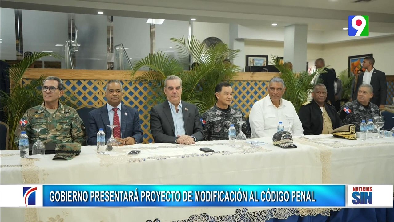 Gobierno presentará proyecto de ley para modificar el Código Penal| Primera Emisión SIN