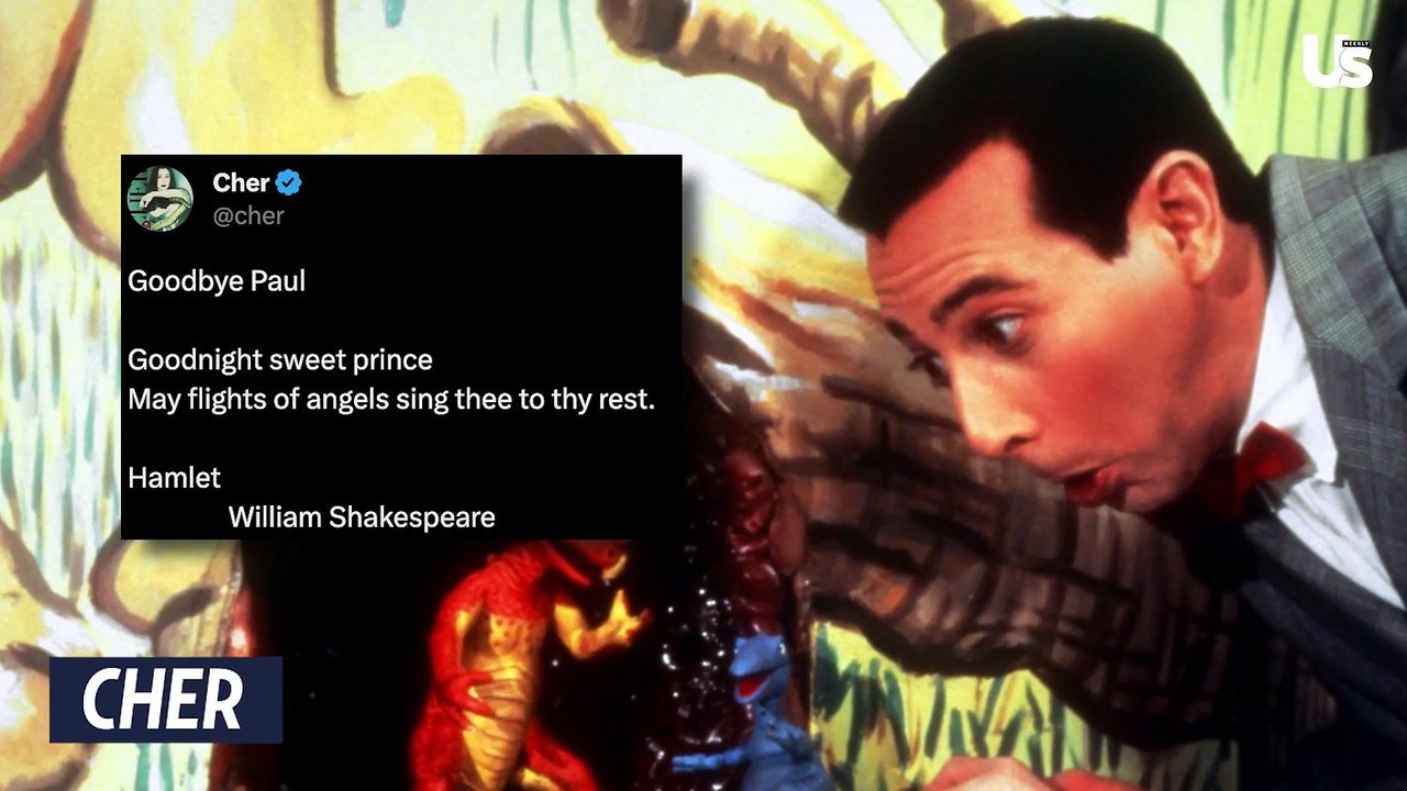 Celebrities React To Pee-Wee Herman Star Paul Reubens Death At Age 70