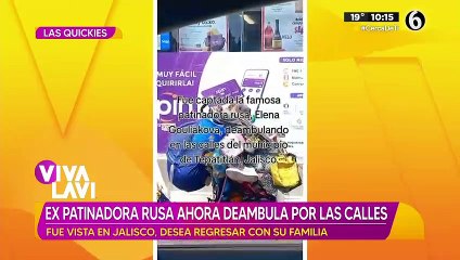 Ex patinadora rusa deambula en calles de Guadalajara