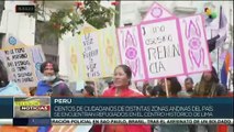 Perú: Cientos de ciudadanos se encuentran refugiados en el centro histórico de Lima