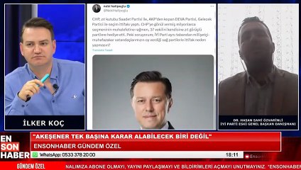 Hasan Sami Özvarinli'den İYİ Parti'yle ilgili önemli açıklamalar