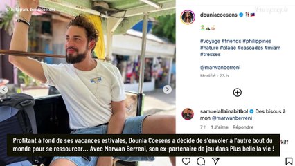 Dounia Coesens : Ses vacances de rêve avec une autre star de Plus belle de la vie, bientôt de retour...