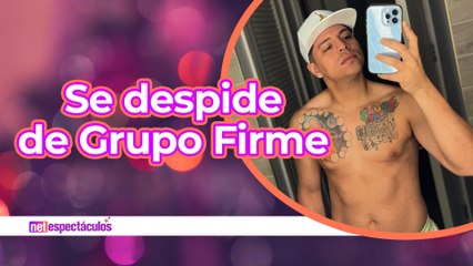 Me voy para arreglar mi vida: Eduin Caz