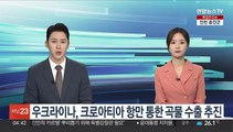 우크라이나, 크로아티아 항만 통한 곡물 수출 추진