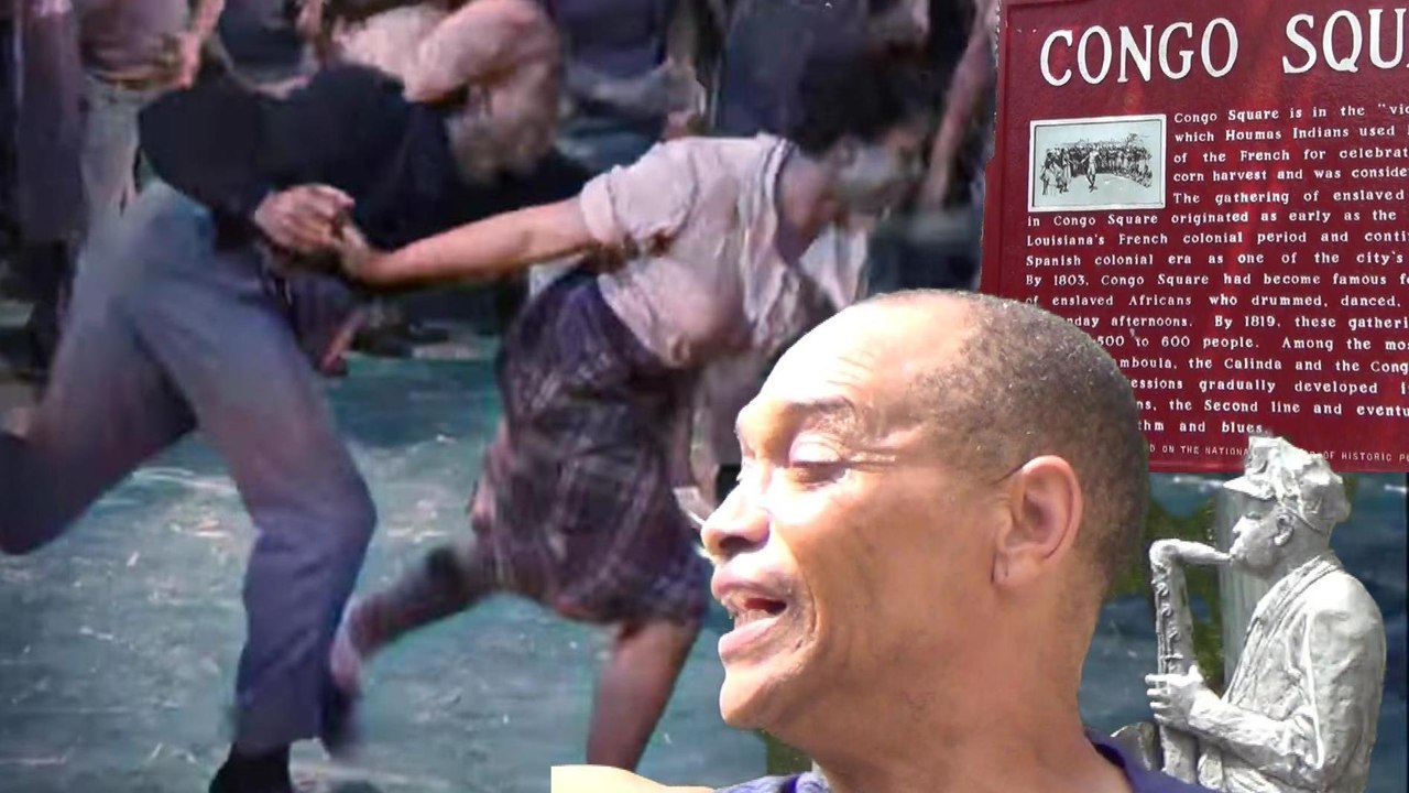 New Orleans 5 Congo Square & Jazz 1-2, Lindy Hop Swing, Voodoo Gospel  Music,  Louis Armstrong Park,  USACan23.029 21 Jun 2023