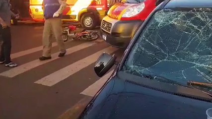 Adolescentes ficam feridos em acidente no Interlagos