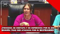 ¡VEAN! ¡Yeidckol se destapa y es defendida por el Dr. Noroña tras ser atacada por el McPRIANRD!