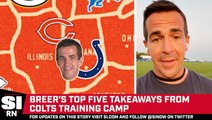 The Breer Report: Indianapolis Colts Training Camp Takeaways (2023)