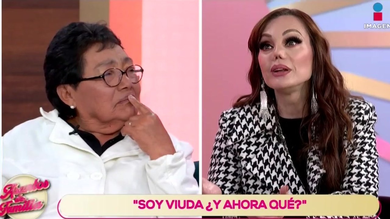 Carmen Campuzano ayuda a Ernestina a enfrentar su duelo | Asuntos de Familia