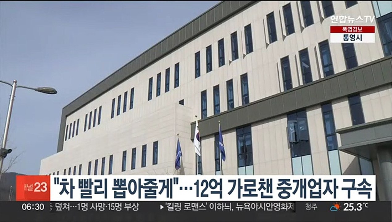 "차 빨리 뽑아줄게"…12억 가로챈 중개업자 구속