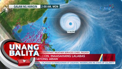 Bagyong #FalconPH, mapapanatili ang lakas hanggang tuluyan nang makalabas ng PAR ngayong araw - Weather update today as of 6:15 a.m. (August 1, 2023)| UB