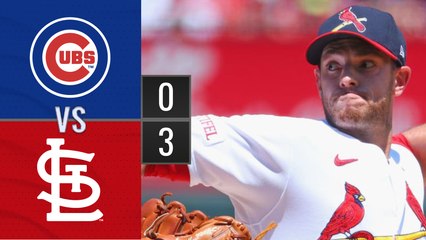 Resumen Cachorros de Chicago vs Cardenales de San Luis MLB 30-07-2023
