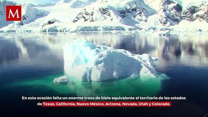 Antártida pierde un pedazo de hielo del tamaño de Argentina