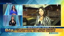 Atentado en Los Olivos: lanzan granada a local de fiestas 'chichas' por no pagar cupo