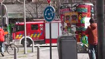 ambulances and traffic in Liège