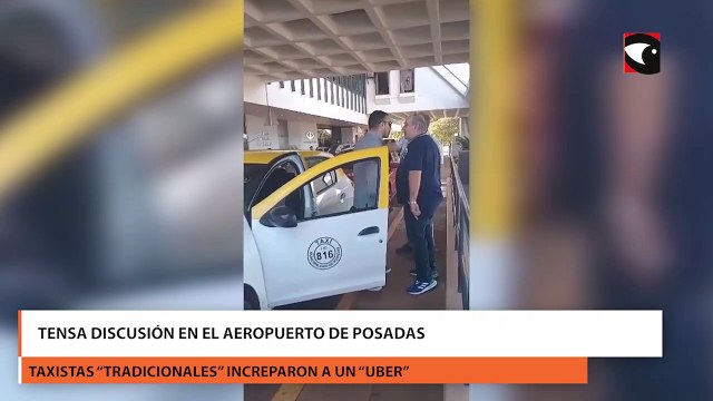 Tensa discusión en el aeropuerto de Posadas