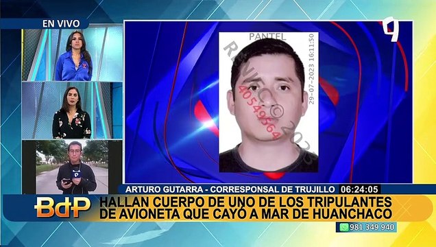 Trujillo: hallan cuerpo de uno de los tripulantes de accidente aéreo en mar de Huanchaco