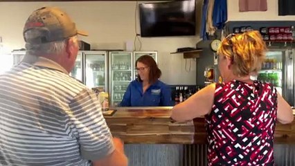 Couple turn ghost town into tourist hotspot with pub renovation