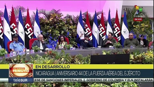 Nicaragua rinde homenaje al Aniversario 44 de la Fuerza Aérea del Ejército