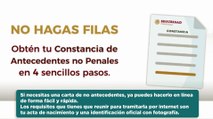 Así puedes tramitar la carta de no antecedentes penales en línea